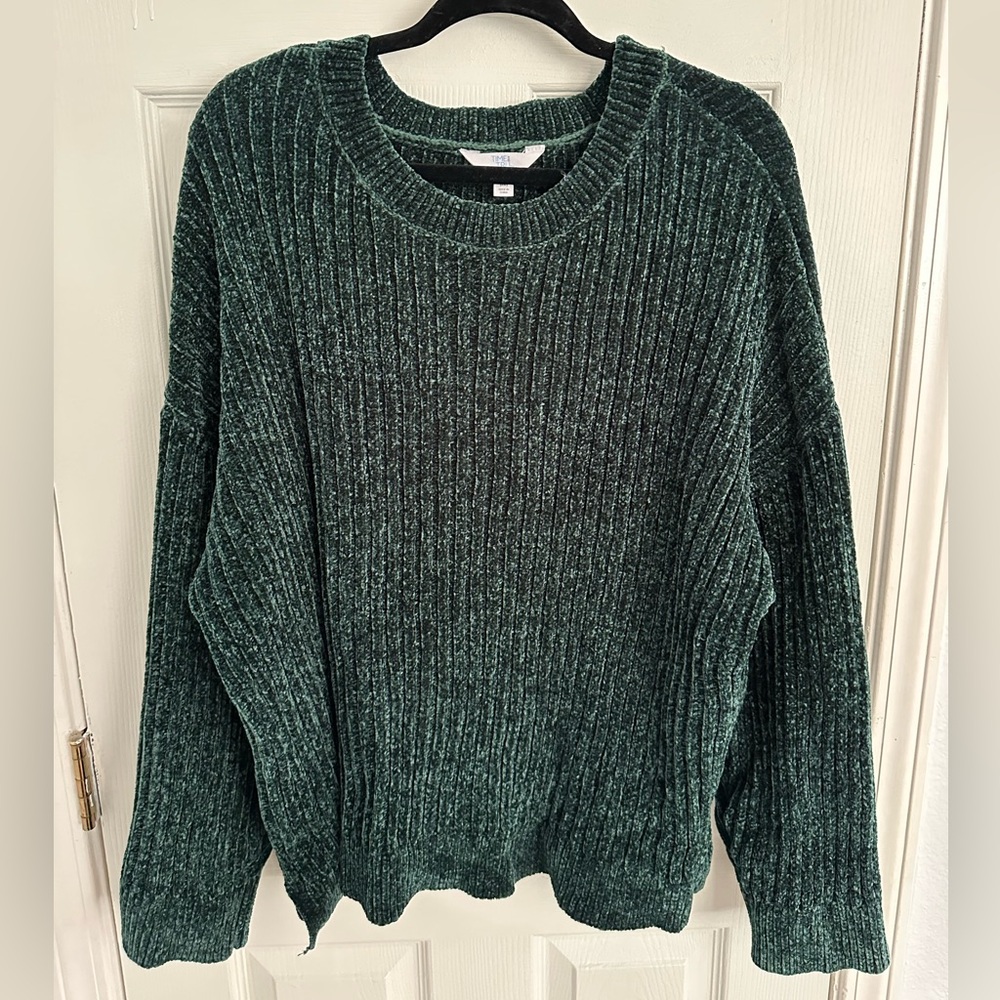 Emerald Green Chunky Sweater
